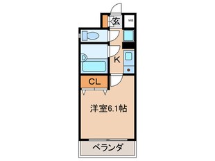 サンパティ－ク南塚口の物件間取画像